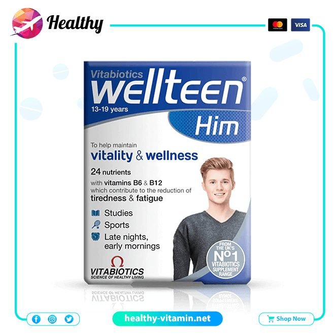 Wellteen Him 30 Tablets Vitabiotics