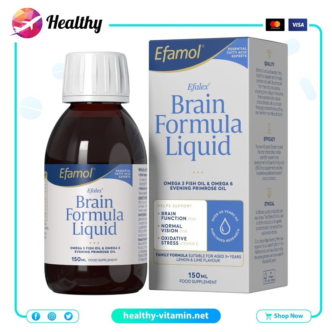 Efamol Efalex Brain Formula Liquid 150 ml