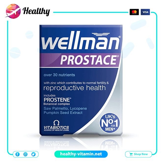 Wellman Prostace 60 Tablets Vitabiotics