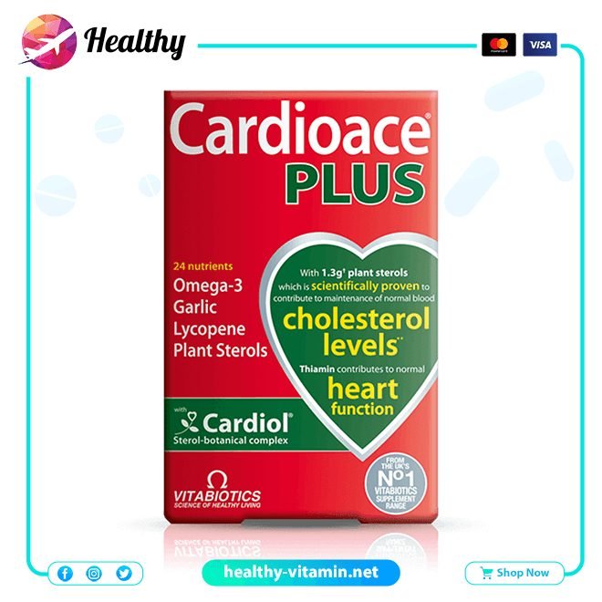 Cardioace Plus 60 Capsules Vitabiotics