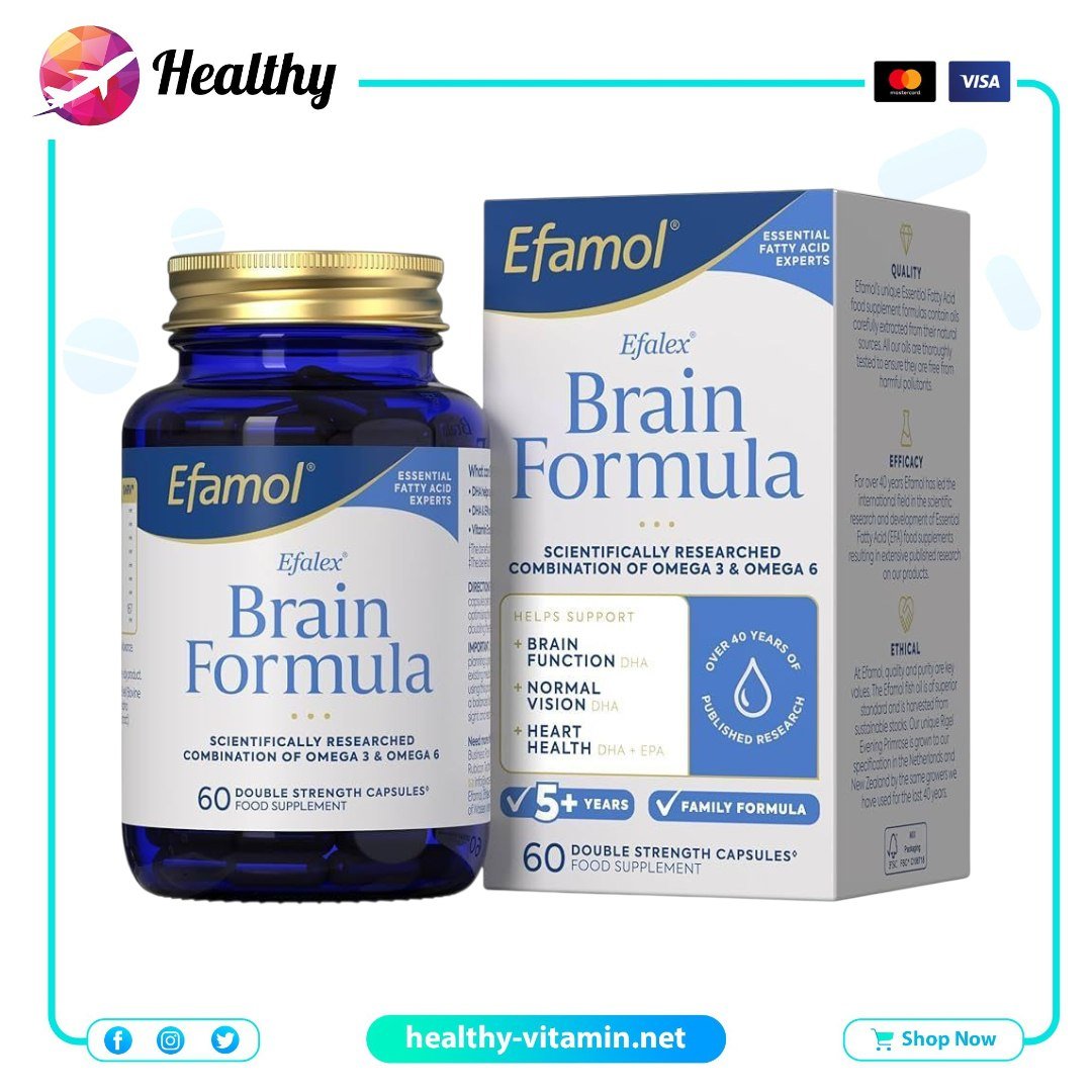 Efamol Efalex Brain Formula 60 Capsules